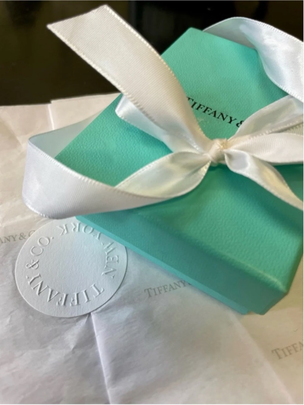 Tiffany & Co. | Tiffany & Co. gift box, ribbon, and tissue paper ♥ Like new!